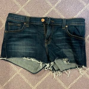 J Brand denim cut off jean shorts